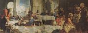 Jacopo Robusti Tintoretto The Washing of the Feet oil on canvas
